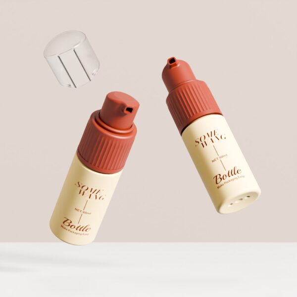 Customized 60ml PET Powder Bottle