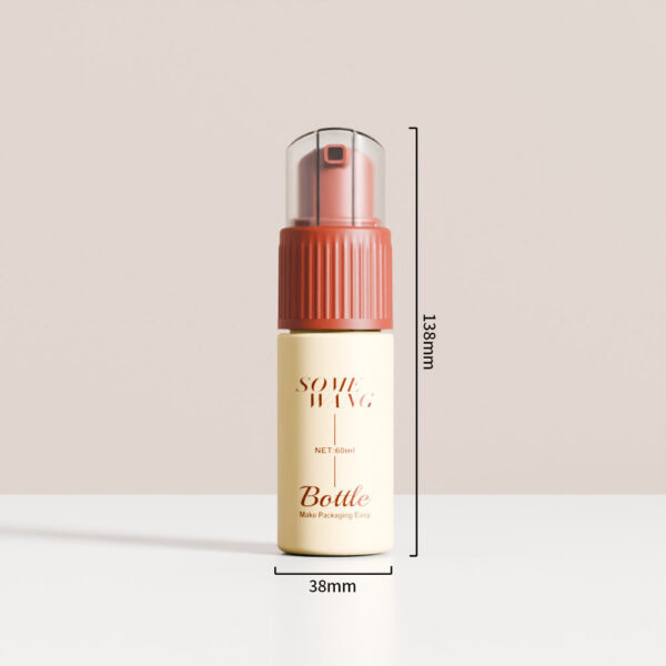 Customized 60ml PET Powder Bottle
