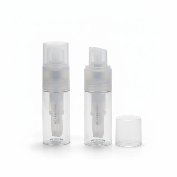 Customized 60ml PET Powder Bottle