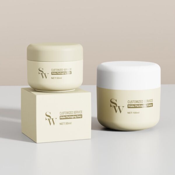 Customized 50g+100g PP Jar for Cream