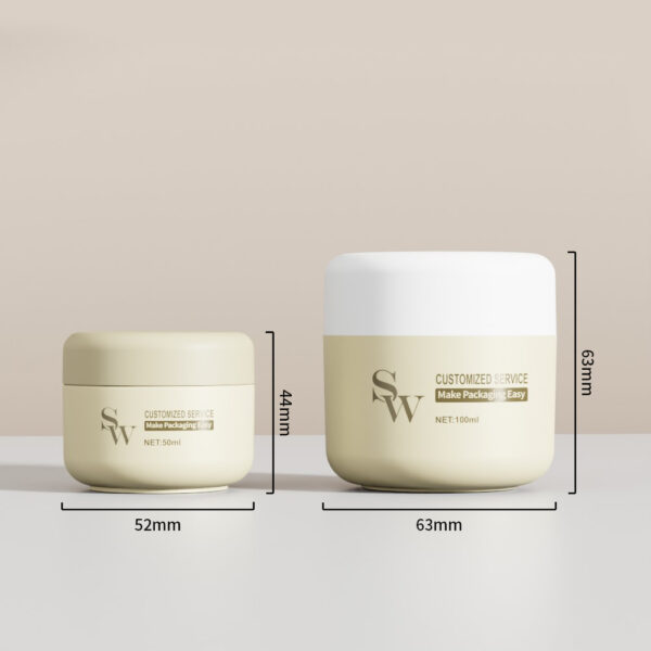 Customized 50g+100g PP Jar for Cream